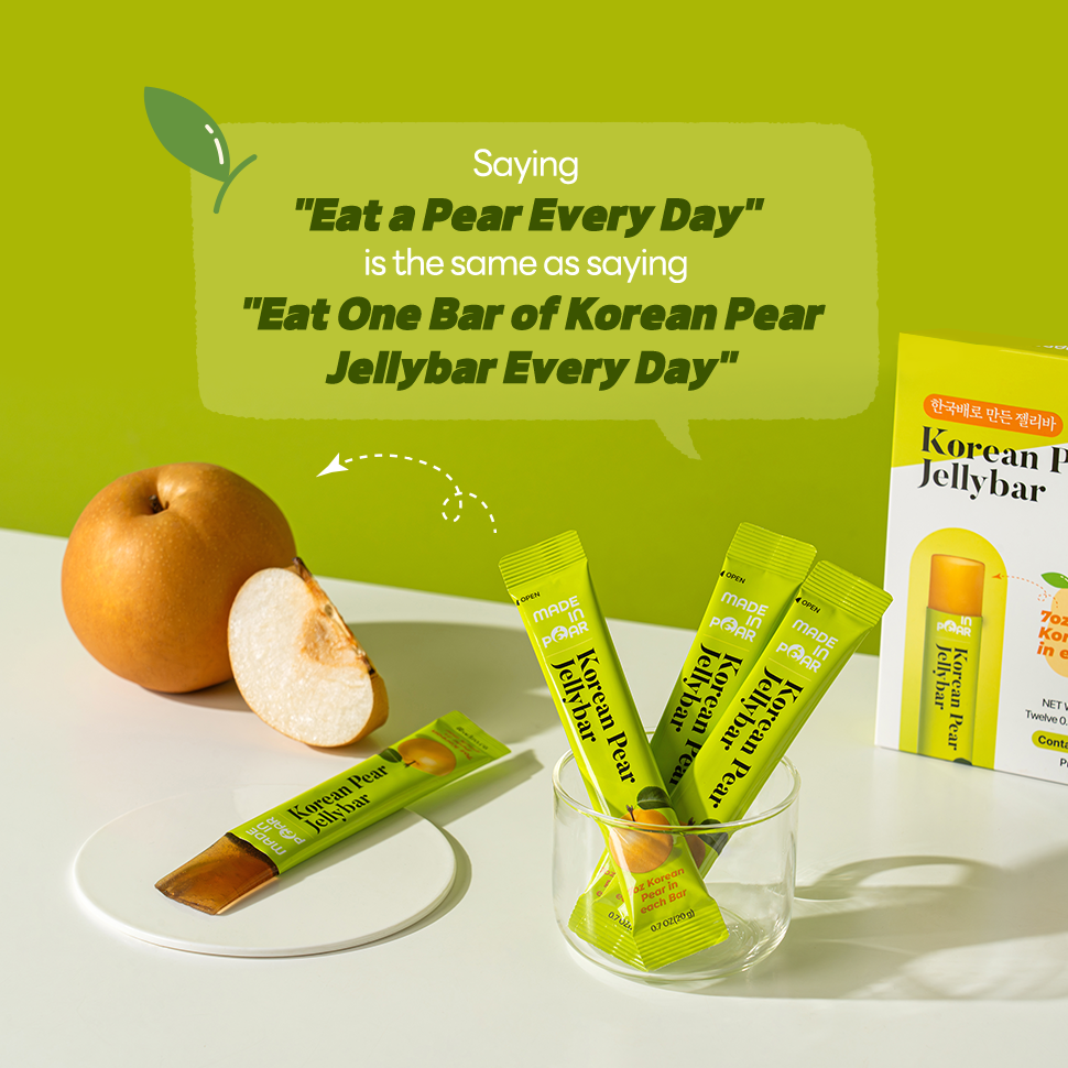 Korean Pear JellyBar 관련이미지